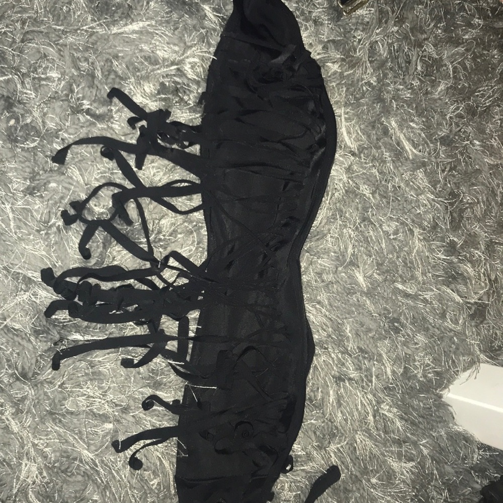 Roxy Fringe bikini top✨